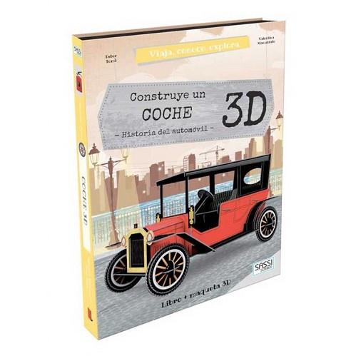 CONSTRUYE UN COCHE - 3D. VIAJA, CONOCE, EXPLORA. CON MAQUETA EDIC. ILUSTRADO (ES | 9788418127229 | E. TOMÈ/V. MANUZZATO | Llibreria L'Illa - Llibreria Online de Mollet - Comprar llibres online