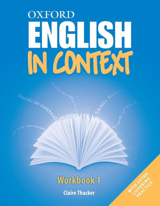 ENGLISH IN CONTEXT WORKBOOK 1 | 9780194640060 | THACKER, CLAIRE | Llibreria L'Illa - Llibreria Online de Mollet - Comprar llibres online