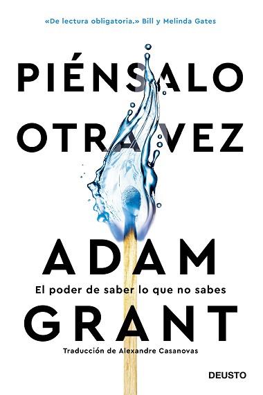 PIÉNSALO OTRA VEZ | 9788423432905 | GRANT, ADAM | Llibreria L'Illa - Llibreria Online de Mollet - Comprar llibres online