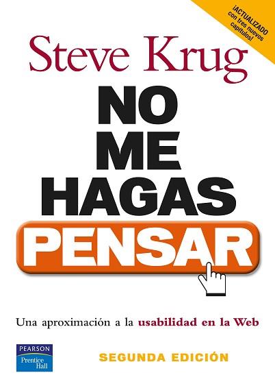 NO ME HAGAS PENSAR | 9788483222867 | KRUG, STEVEN | Llibreria L'Illa - Llibreria Online de Mollet - Comprar llibres online