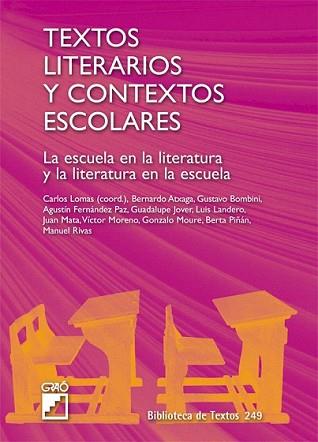 TEXTOS LITERARIOS Y CONTEXTOS ESCOLARES | 9788478276516 | VV.AA. | Llibreria L'Illa - Llibreria Online de Mollet - Comprar llibres online