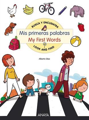 MIS PRIMERAS PALABRAS / MY FIRST WORDS | 9788469836248 | DÍAZ, ALBERTO | Llibreria L'Illa - Llibreria Online de Mollet - Comprar llibres online