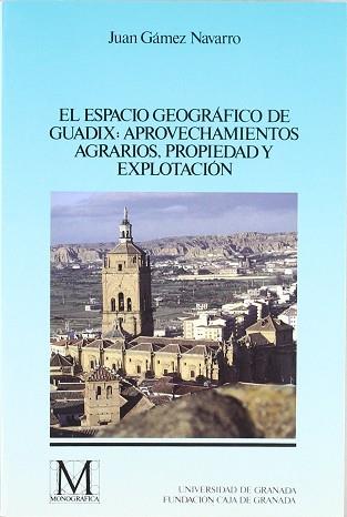 ESPACIO GEOGRAFICO DE GUADIX | 9788433821171 | GAMEZ NAVARRO,JUAN | Llibreria L'Illa - Llibreria Online de Mollet - Comprar llibres online