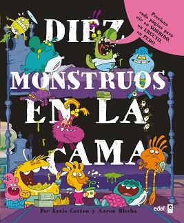 DIEZ MONSTRUOS EN LA CAMA | 9788441434080 | KARIE COTTON Y AARON BLECHA | Llibreria L'Illa - Llibreria Online de Mollet - Comprar llibres online