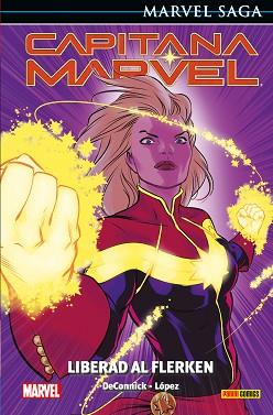 CAPITANA MARVEL 05: LIBERAD A FLERKEN | 9788413343341 | LÓPEZ, DAVID/ TAKARA, MARCIO/ DECONNICK, KELLY SUE | Llibreria L'Illa - Llibreria Online de Mollet - Comprar llibres online