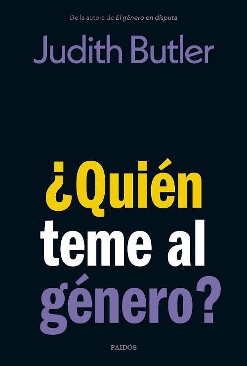 QUIÉN TEME AL GÉNERO? | 9788449342387 | BUTLER, JUDITH