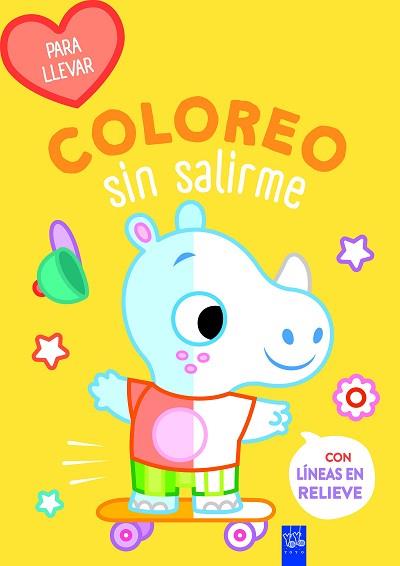 COLOREO SIN SALIRME-PARA LLEVAR. RINOCERONTE | 9788408278146 | YOYO | Llibreria L'Illa - Llibreria Online de Mollet - Comprar llibres online