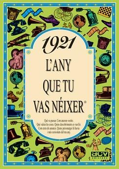 1921: L'ANY QUE TU VAS NEIXER | 9788488907066 | Llibreria L'Illa - Llibreria Online de Mollet - Comprar llibres online