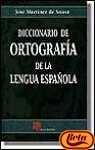 ORTOGRAFIA DE LA LENGUA ESPAÑOLA, DICCIONARIO DE | 9788428322416 | MARTINEZ DE SOUSA, JOSE | Llibreria L'Illa - Llibreria Online de Mollet - Comprar llibres online