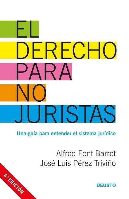 DERECHO PARA NO JURISTAS, EL | 9788423427130 | FONT BARROT, ALFRED/PÉREZ TRIVIÑO, JOSÉ LUIS | Llibreria L'Illa - Llibreria Online de Mollet - Comprar llibres online