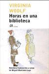 HORAS EN UNA BIBLIOTECA | 9788476697184 | WOOLF, VIRGINIA | Llibreria L'Illa - Llibreria Online de Mollet - Comprar llibres online