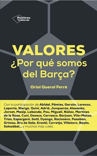 VALORES | 9788416096015 | QUEROL I FERRÉ, ORIOL | Llibreria L'Illa - Llibreria Online de Mollet - Comprar llibres online