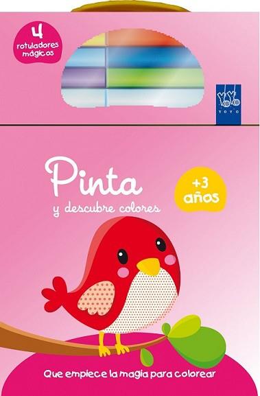 PINTA Y DESCUBRE COLORES +3. PÁJARO | 9788408134725 | YOYO | Llibreria L'Illa - Llibreria Online de Mollet - Comprar llibres online