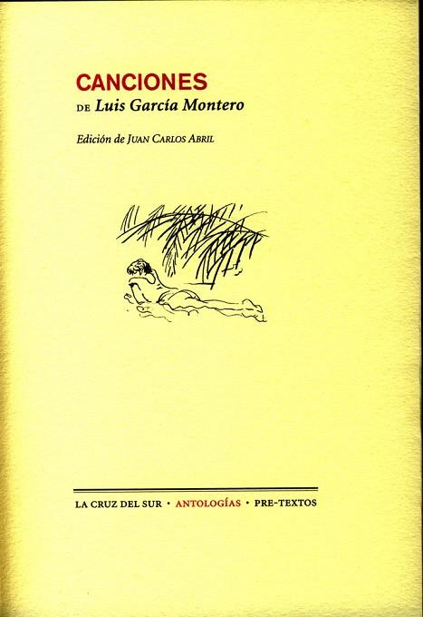 CANCIONES | 9788481919912 | GARCIA MONTERO, LUIS | Llibreria L'Illa - Llibreria Online de Mollet - Comprar llibres online