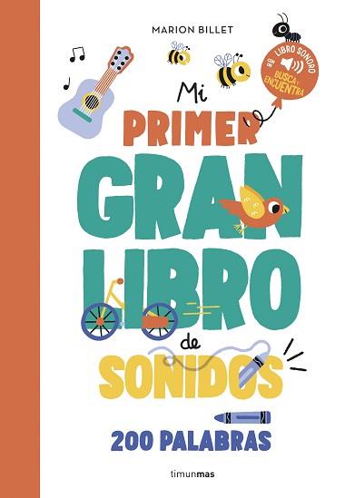 MI PRIMER GRAN LIBRO DE SONIDOS | 9788408284970 | BILLET, MARION | Llibreria L'Illa - Llibreria Online de Mollet - Comprar llibres online