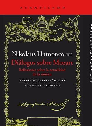 DIALOGOS SOBRE MOZART | 9788416011766 | HARNONCOURT, NIKOLAUS | Llibreria L'Illa - Llibreria Online de Mollet - Comprar llibres online