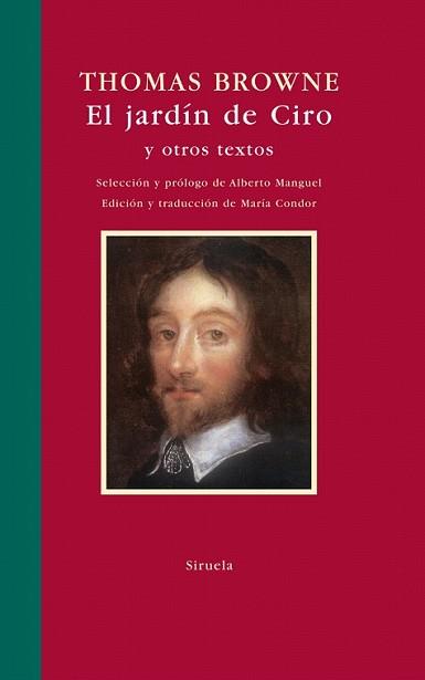 JARDIN DE CIRO Y OTROS TEXTOS, EL | 9788498413113 | BROWNE, THOMAS | Llibreria L'Illa - Llibreria Online de Mollet - Comprar llibres online