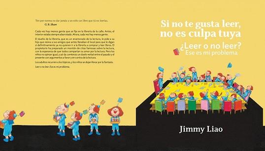 SI NO TE GUSTA LEER, NO ES CULPA TUYA, | 9788416985135 | LIAO, JIMMY | Llibreria L'Illa - Llibreria Online de Mollet - Comprar llibres online