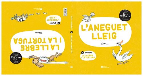 DUES LECTURES. ANEGUET LLEIG. LA LLEBRE I LA TORTUGA | 9788419028235 | Llibreria L'Illa - Llibreria Online de Mollet - Comprar llibres online