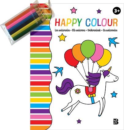 HAPPY COLOUR - LOS UNICORNIOS | 9789403228938 | BALLON | Llibreria L'Illa - Llibreria Online de Mollet - Comprar llibres online