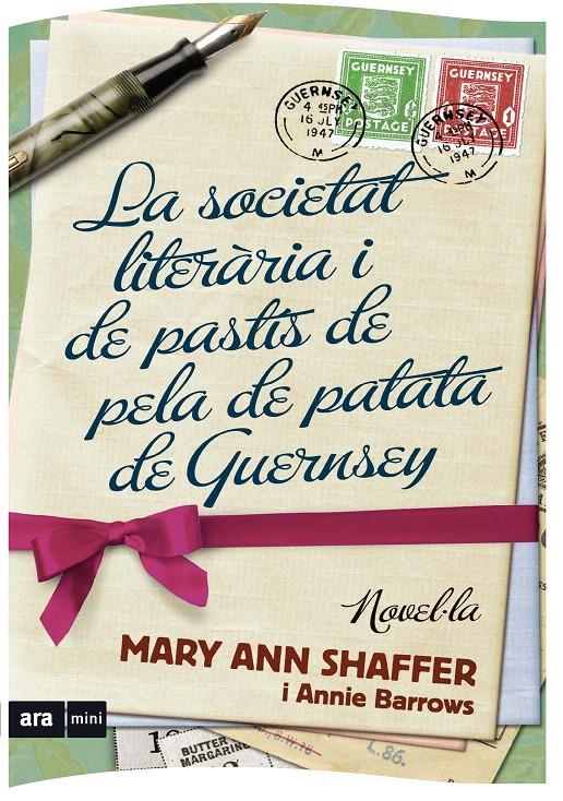 SOCIETAT LITERÀRIA I DE PASTIS DE PELA DE PATATA DE GUERN | 9788493809539 | SHAFFER, MARY ANN/ BARROWS, ANNIE | Llibreria L'Illa - Llibreria Online de Mollet - Comprar llibres online