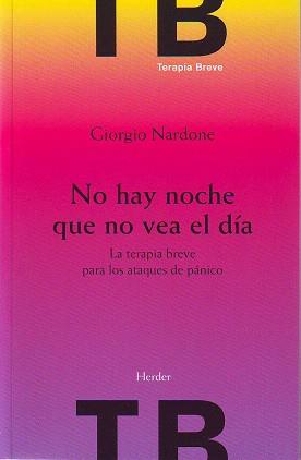 NO HAY NOCHE  QUE NO VEA EL DIA | 9788425423499 | NARDONE, GIORGIO | Llibreria L'Illa - Llibreria Online de Mollet - Comprar llibres online