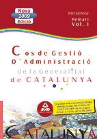 COS DE GESTIO D'ADMINISTRACIO DE LA GENERALITAT DE CATALUNYA | 9788467626520 | LUJAN LOPEZ, EDUARDO/GARCIA POMAR, CONSUELO | Llibreria L'Illa - Llibreria Online de Mollet - Comprar llibres online