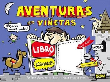 AVENTURAS EN VIÑETAS LIBRO ACTIVIDADES | 9788467904000 | STURM, JAMES | Llibreria L'Illa - Llibreria Online de Mollet - Comprar llibres online