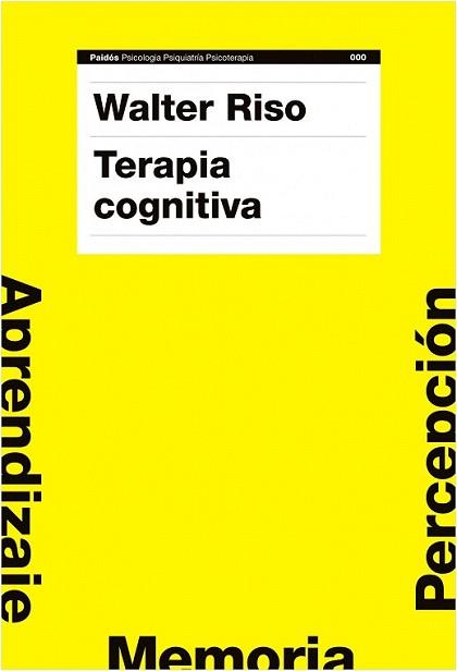 TERAPIA COGNITIVA | 9788449321955 | RISO, WALTER | Llibreria L'Illa - Llibreria Online de Mollet - Comprar llibres online