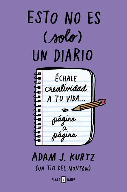 ESTO NO ES (SOLO) UN DIARIO, EN MORADO | 9788401023224 | KURTZ, ADAM J. | Llibreria L'Illa - Llibreria Online de Mollet - Comprar llibres online