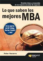 LO QUE SABEN LOS MEJORES MBA | 9788493608439 | NAVARRO, PETER | Llibreria L'Illa - Llibreria Online de Mollet - Comprar llibres online