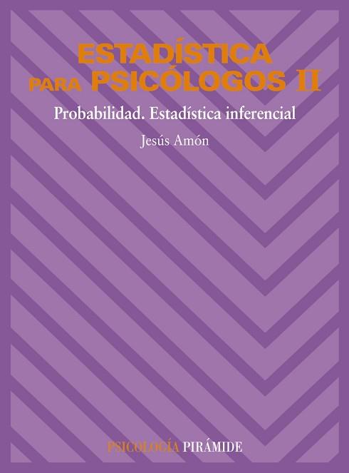 ESTADISTICA PARA PSICOLOGOS 2 | 9788436801538