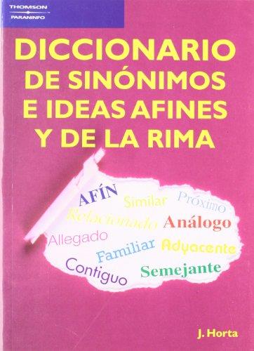 DICCIONARIO DE SINONIMOS E IDEAS AFINES Y DE LA R | 9788428303170 | Horta Massanet, Joaquín | Llibreria L'Illa - Llibreria Online de Mollet - Comprar llibres online