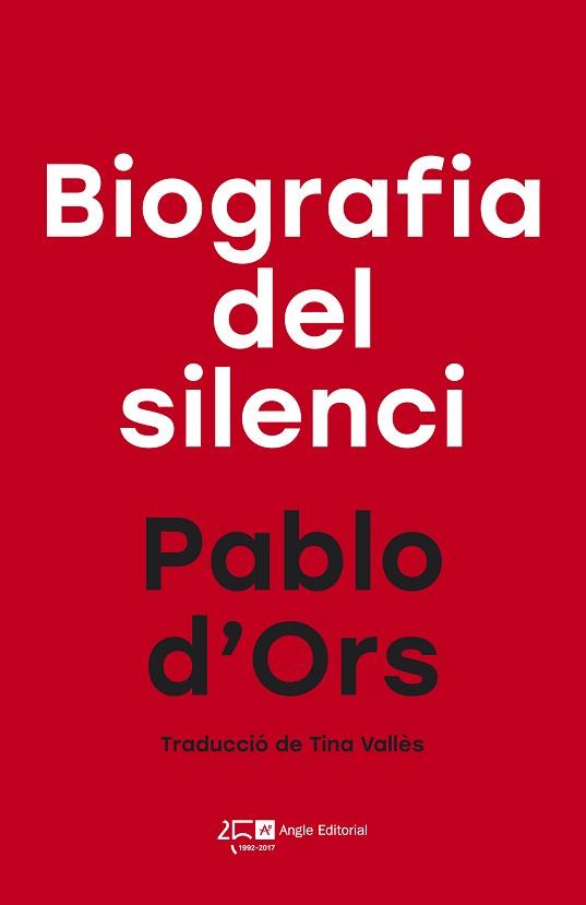 BIOGRAFIA DEL SILENCI | 9788415307792 | D?ORS FÜHRER, PABLO | Llibreria L'Illa - Llibreria Online de Mollet - Comprar llibres online