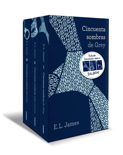 TRILOGÍA CINCUENTA SOMBRAS: CINCUENTA SOMBRAS DE GREY, CINCUENTA SOMBRAS MÁS OSC | 9788425351501 | JAMES,E.L. | Llibreria L'Illa - Llibreria Online de Mollet - Comprar llibres online