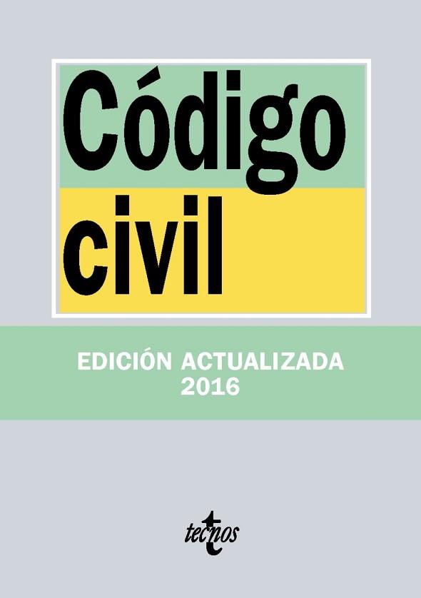 CÓDIGO CIVIL | 9788430969982 | EDITORIAL TECNOS | Llibreria L'Illa - Llibreria Online de Mollet - Comprar llibres online