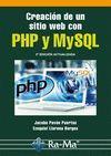 CREACION DE UN SITIO WEB CON PHP Y MYSQL 5ºED | 9788499645674 | PAVON PUERTAS, JACOBO | Llibreria L'Illa - Llibreria Online de Mollet - Comprar llibres online