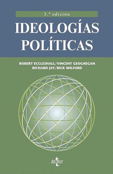 IDEOLOGÍAS POLÍTICAS | 9788430952052 | ECCLESHALL, ROBERT/GEOGHEGAN, VINCENT/JAY, RICHARD | Llibreria L'Illa - Llibreria Online de Mollet - Comprar llibres online