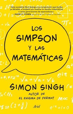 SIMPSON Y LAS MATEMÁTICAS, LOS | 9788434419056 | SINGH, SIMON | Llibreria L'Illa - Llibreria Online de Mollet - Comprar llibres online