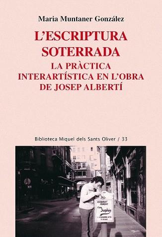 ESCRIPTURA SOTERRADA, L' | 9788498831283 | MUNTANER GONZALEZ, MARIA | Llibreria L'Illa - Llibreria Online de Mollet - Comprar llibres online