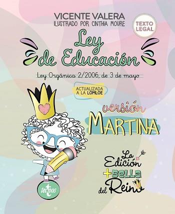 LEY DE EDUCACIÓN VERSIÓN MARTINA | 9788430982042 | VALERA, VICENTE | Llibreria L'Illa - Llibreria Online de Mollet - Comprar llibres online