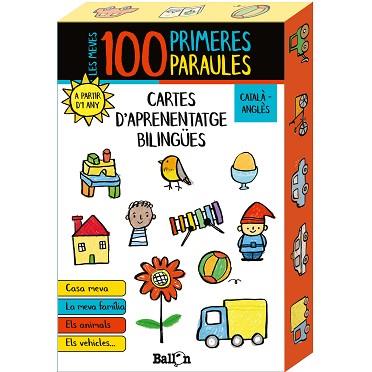 LES MEVES 100 PRIMERES PARAULES - CARTES D'APRENENTATGE BILINGÜES | 9789403220345 | BALLON | Llibreria L'Illa - Llibreria Online de Mollet - Comprar llibres online