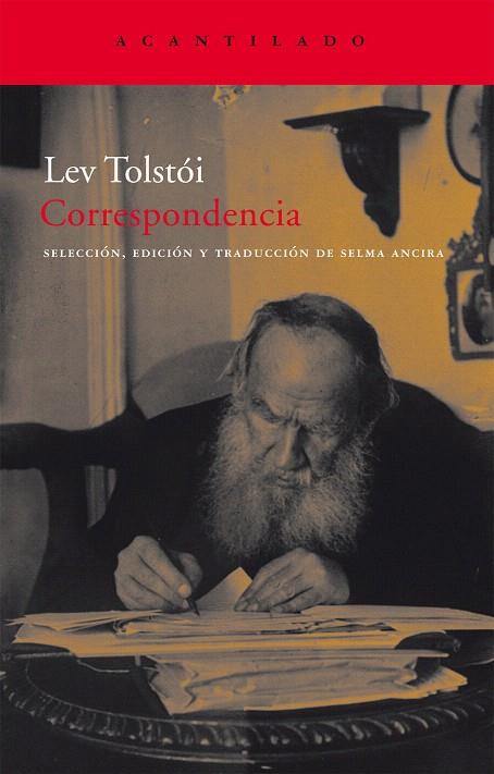 CORRESPONDENCIA | 9788496834682 | TOLSTOI, LEV | Llibreria L'Illa - Llibreria Online de Mollet - Comprar llibres online