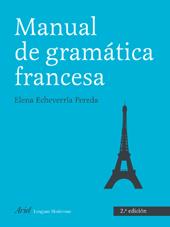 MANUAL DE GRAMATICA FRANCESA | 9788434481237 | ECHEVERRIA PEREDA, ELENA | Llibreria L'Illa - Llibreria Online de Mollet - Comprar llibres online