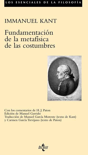 FUNDAMENTACIÓN DE LA METAFÍSICA DE LAS COSTUMBRES | 9788430943296 | KANT, IMMANUEL | Llibreria L'Illa - Llibreria Online de Mollet - Comprar llibres online