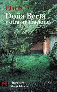 DOÑA BERTA Y OTRAS NARRACIONES | 9788420672762 | CLARIN, LEOPOLDO ALAS | Llibreria L'Illa - Llibreria Online de Mollet - Comprar llibres online