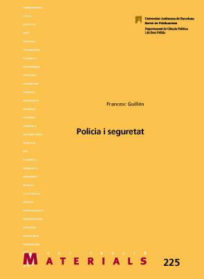 POLICIA I SEGURETAT | 9788449028885 | GUILLÉN, FRANCESC | Llibreria L'Illa - Llibreria Online de Mollet - Comprar llibres online