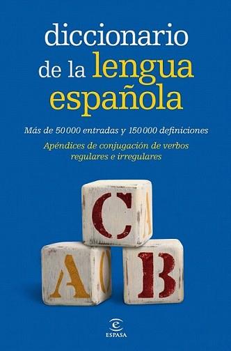 DICCIONARIO DE LA LENGUA ESPAÑOLA | 9788467037180 | ESPASA CALPE | Llibreria L'Illa - Llibreria Online de Mollet - Comprar llibres online