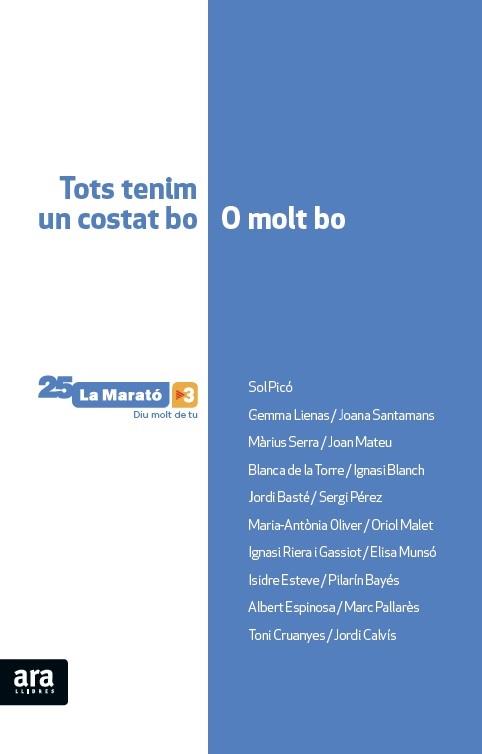 TOTS TENIM UN COSTAT BO O MOLT BO | 9788416154647 | OLIVER I CABRER, MARIA-ANTÒNIA | Llibreria L'Illa - Llibreria Online de Mollet - Comprar llibres online