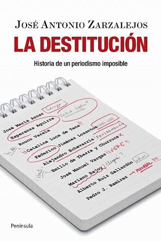 DESTITUCIÓN, LA | 9788499420103 | ZARZALEJOS NIETO, JOSE ANTONIO | Llibreria L'Illa - Llibreria Online de Mollet - Comprar llibres online